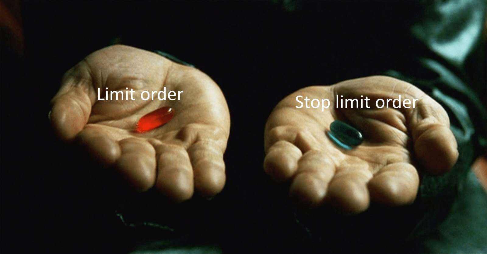 limit order vs stop order,limit order vs stop limit
